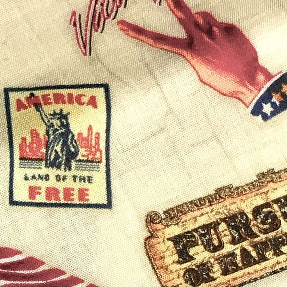 Pursuit of Happiness by Kate Ward Thacker Americana Patriotic Fabric 1 Yard - Picture 7 of 13